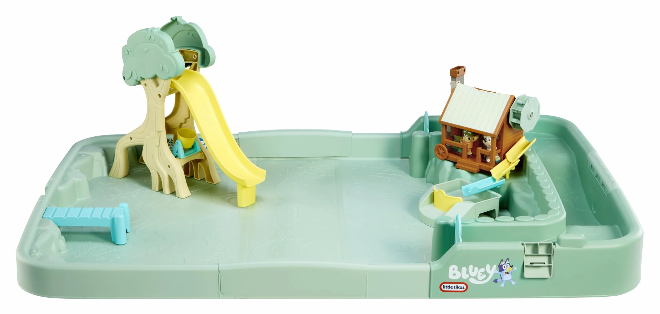 Little Tikes Bluey Bushland Adventure - Zawiera 6 Akcesoriów Inspirowanych Popularnym Serialem Animowanym Bluey. Aktywna Zabawa z Ulubioną Bohaterką Dzieci, dla Chłopców i Dziewczynek w Wieku 2–4 Lat