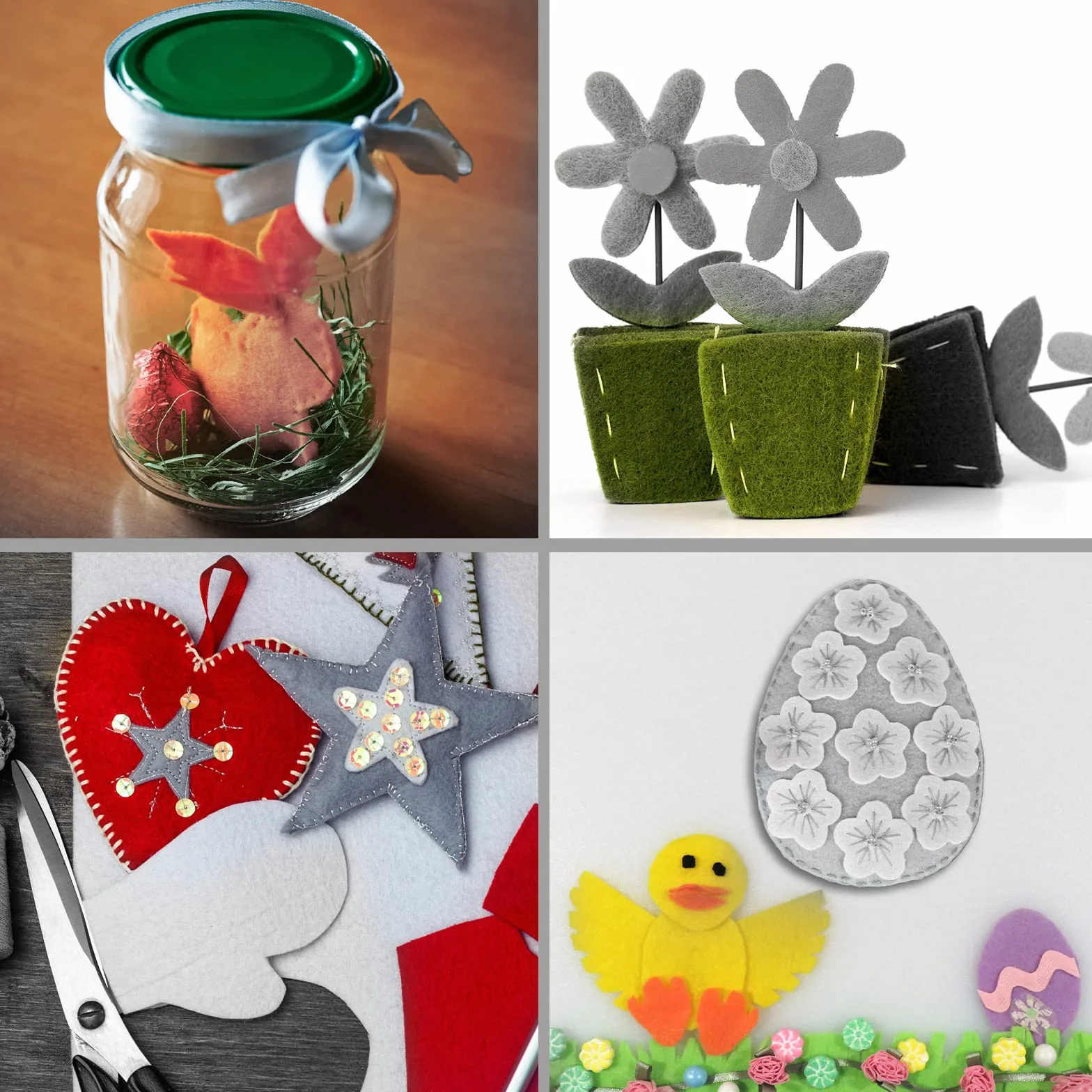 Jtnohx Miękki filc, elastyczny filc do rękodzieła, arkusze filcowe do robótek, 1,4mm grubości 15x15cm Kolorowy filc do projektów szydełkowych i DIY (Biały)