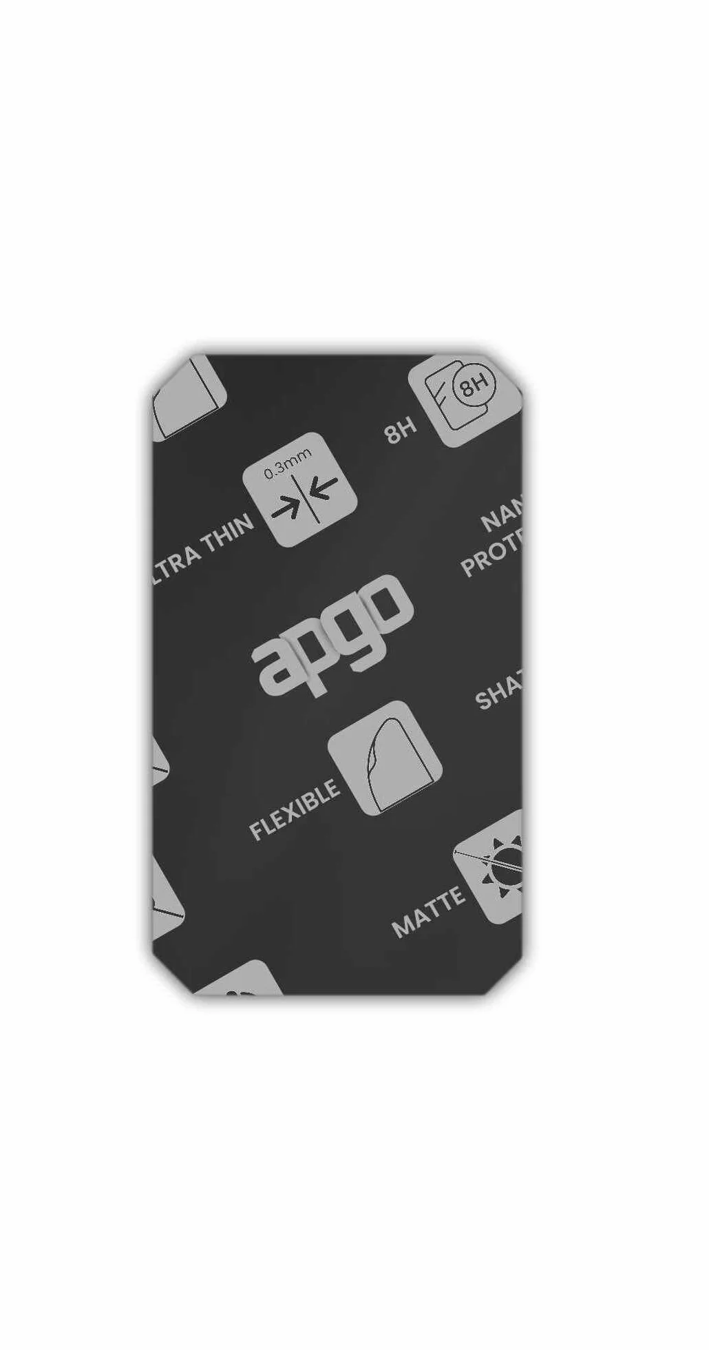 Apgo MATTE Hybrid Glass Screen Protector do Honda CB750 Hornet 2025