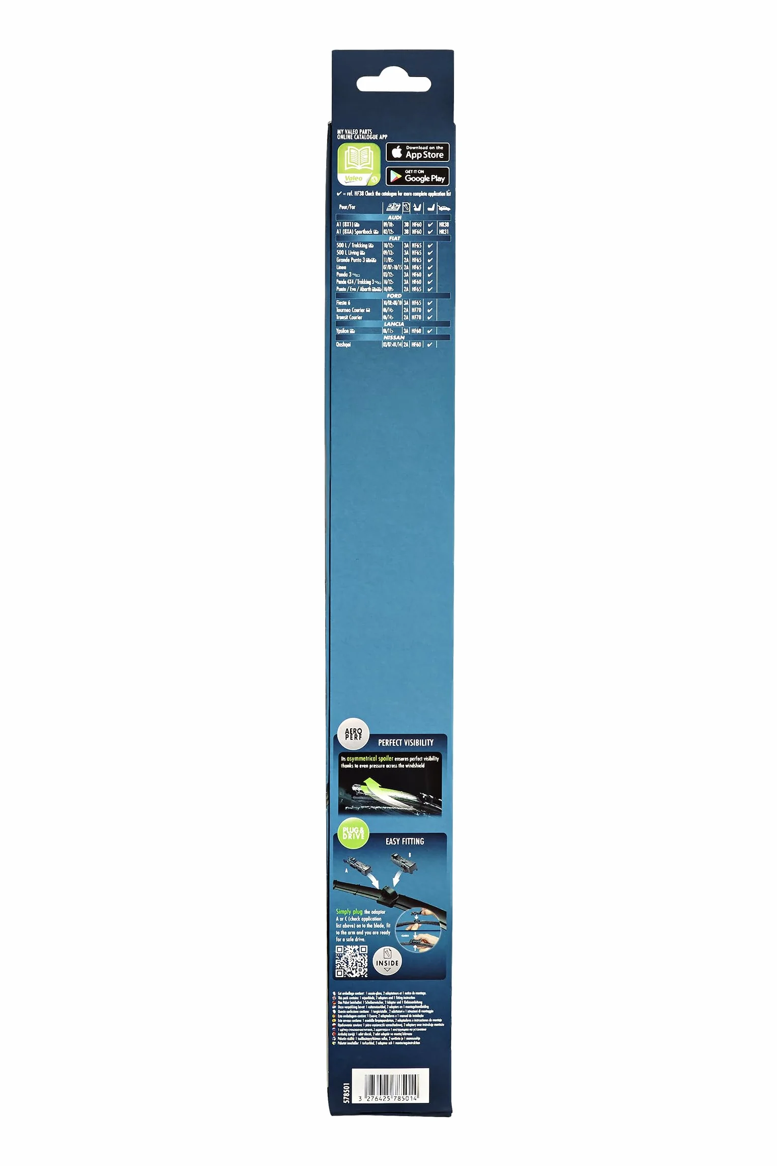 Valeo 578501 Pióro Wycieraczki Do Szyb