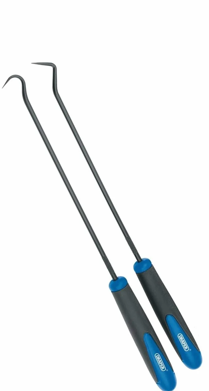 Draper Zestaw haczyków i wytrychów 24 cm 6 sztuk niebieski