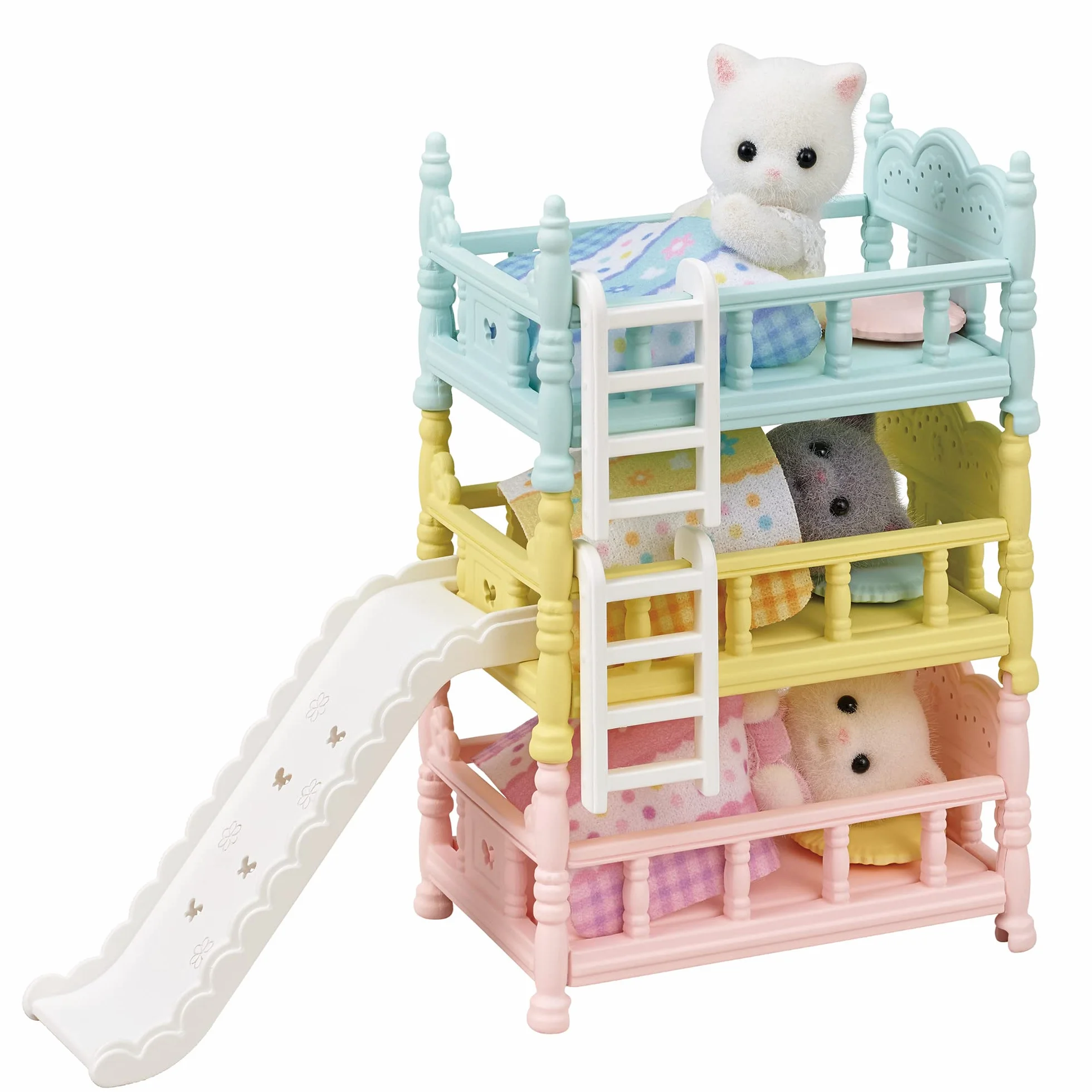 Sylvanian Families - 5741 Potrójne łóżko - Zestaw do zabawy