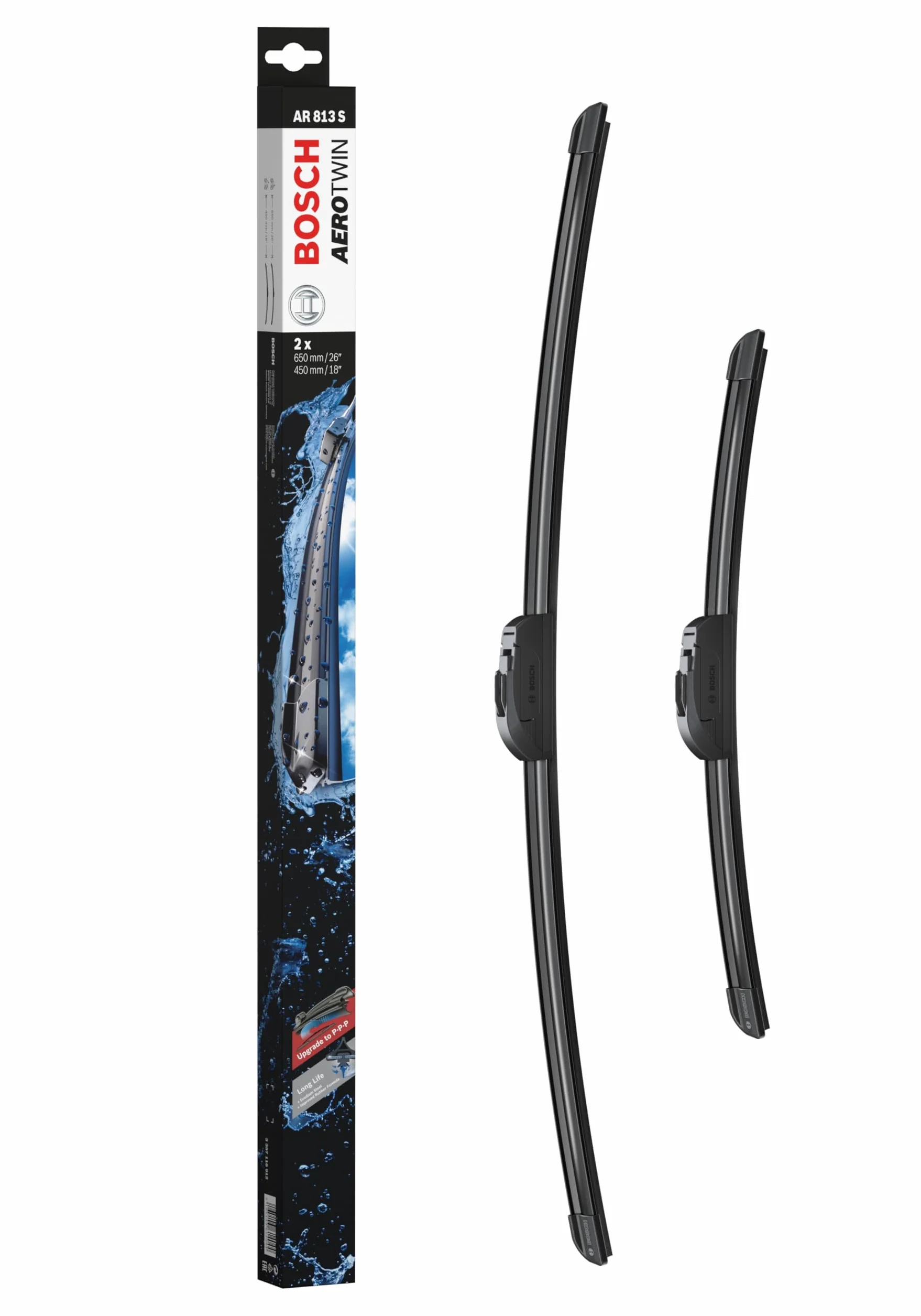 Bosch Pióro Wycieraczki 650 mm 450 mm Czarny