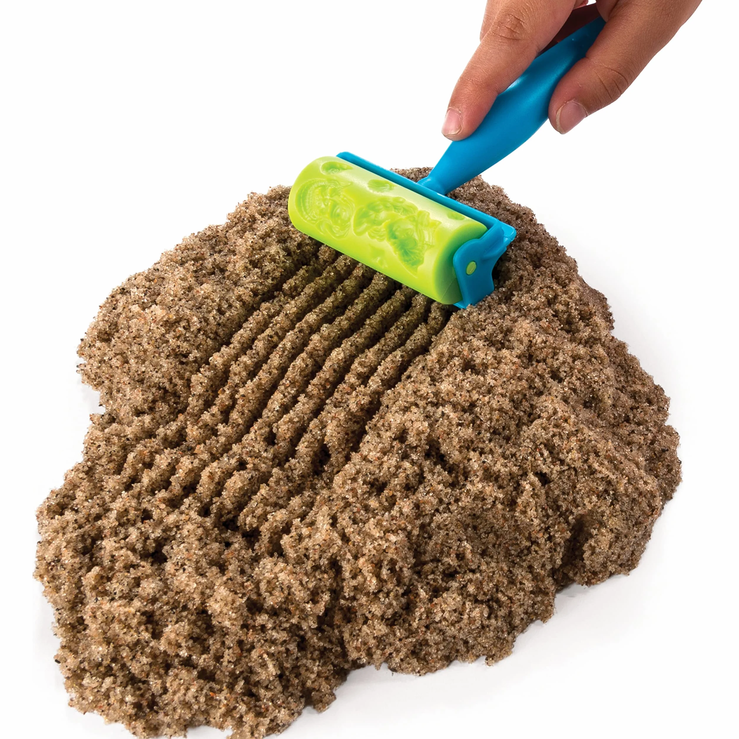 Kinetic Sand, Zabawa na plaży, piasek kinetyczny z foremkami, dla dzieci od 3 lat