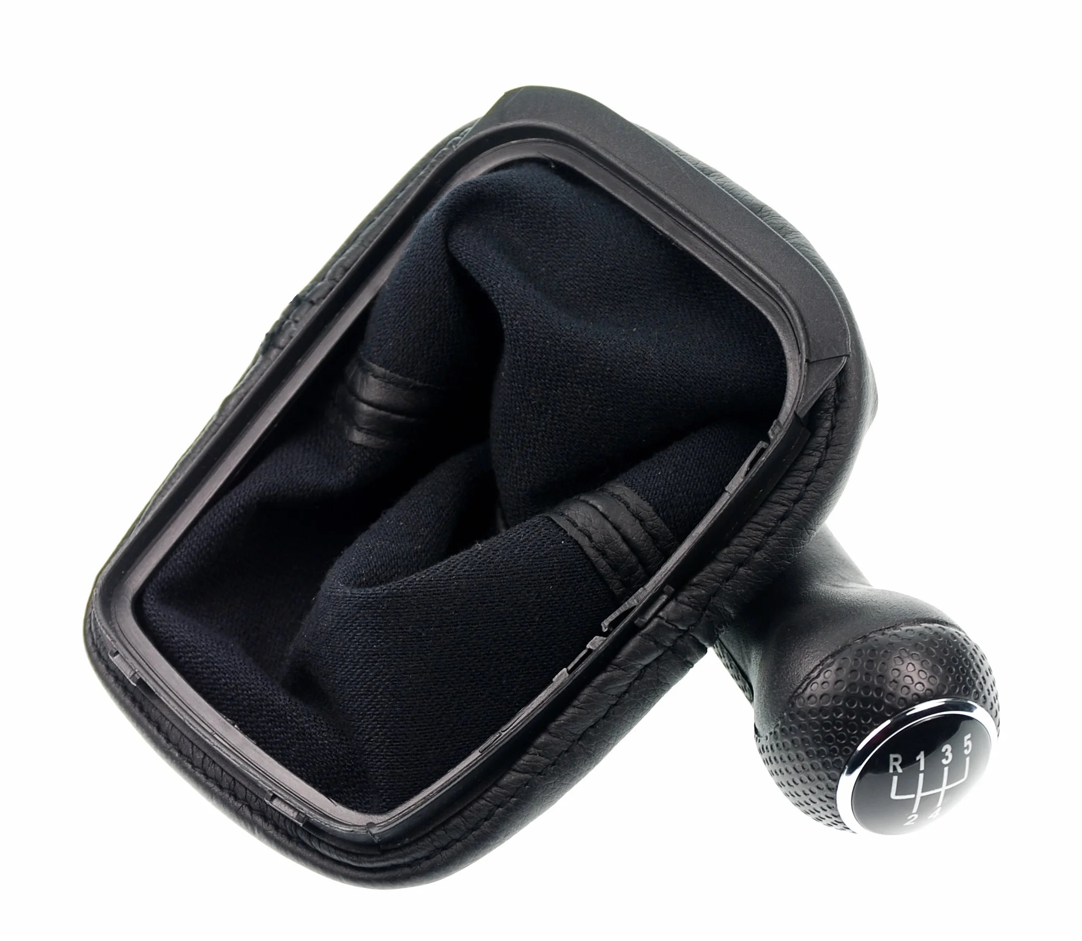 Mieszek zmiany biegów gałka do VW Golf 4 IV Bora 1997-2006 5 biegów czarny chrom 23 mm