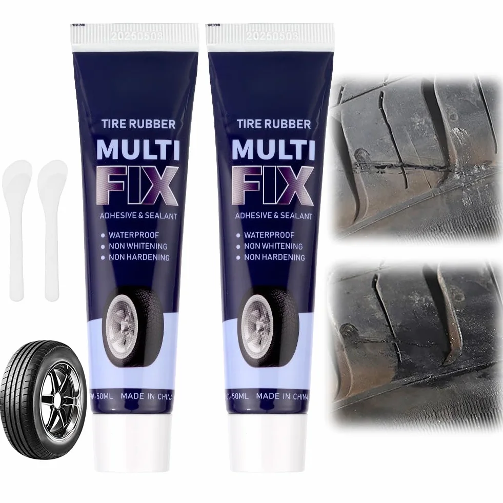 flintronic Klej do naprawy opon 100 ml czarny do samochodów motocykli