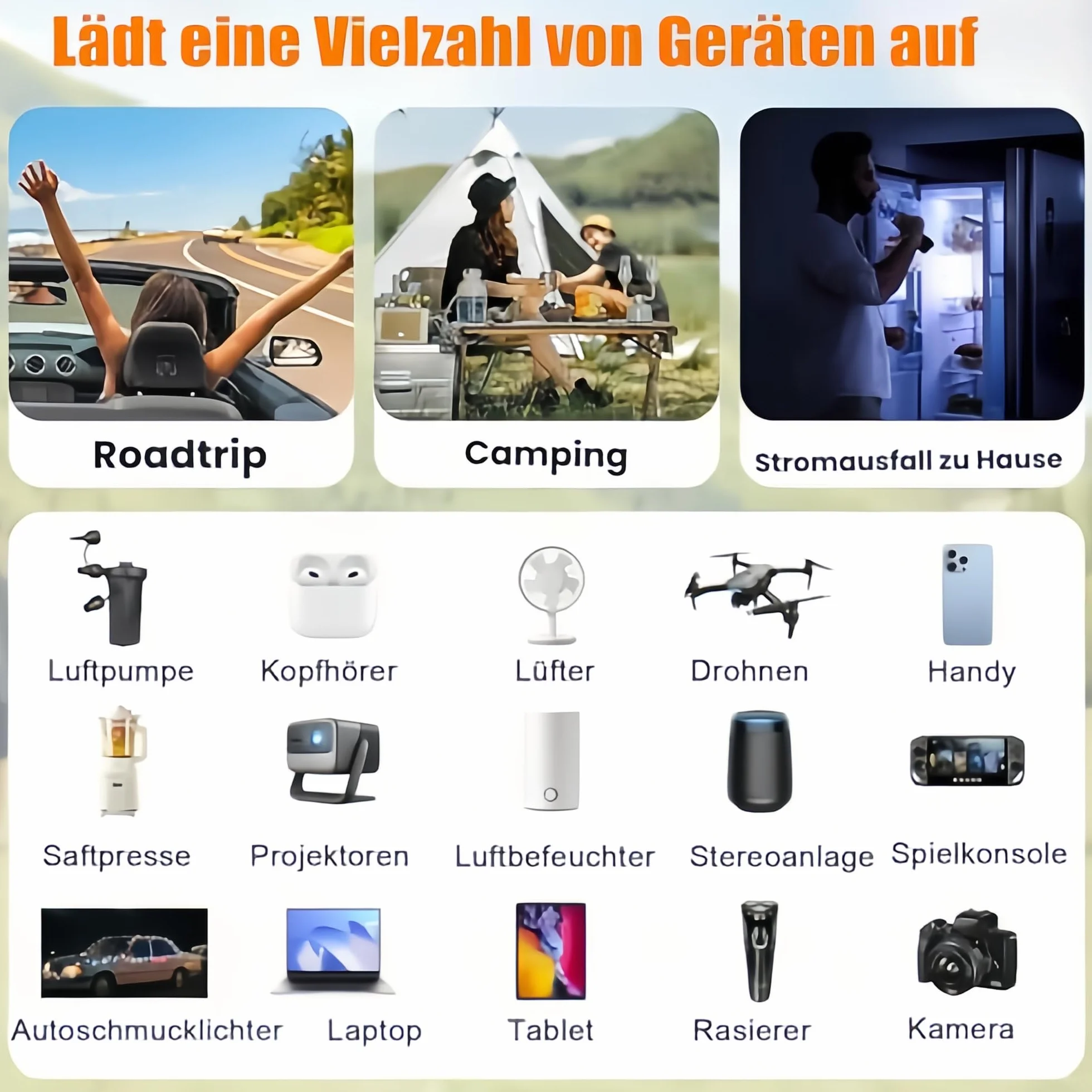 ALLWEI Przetwornica napięcia 300 W, 12 V na 230 V, przetwornica napięcia z przyłączem typu C i USB, inwerter 12 V 220 V, gniazdo samochodowe do samochodu, ładowania telefonów komórkowych, laptopów i