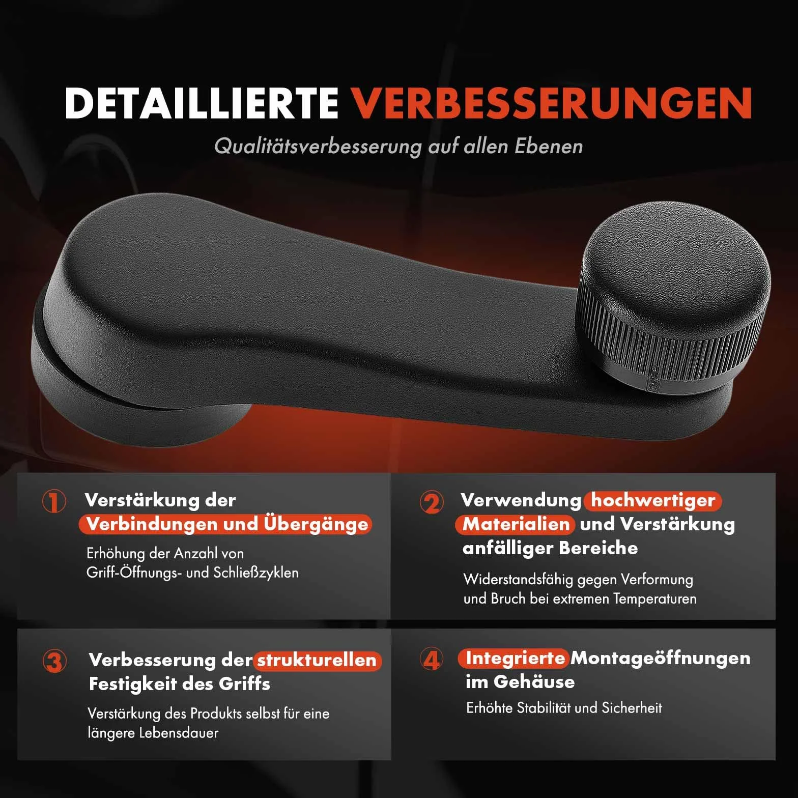 Frankberg 4x uchwyt wewnętrzny drzwi samochodu Golf IV 1J1 Fabia II 542 Combi 545 Ibiza III 6L1 Octavia II Combi 6Q0837581