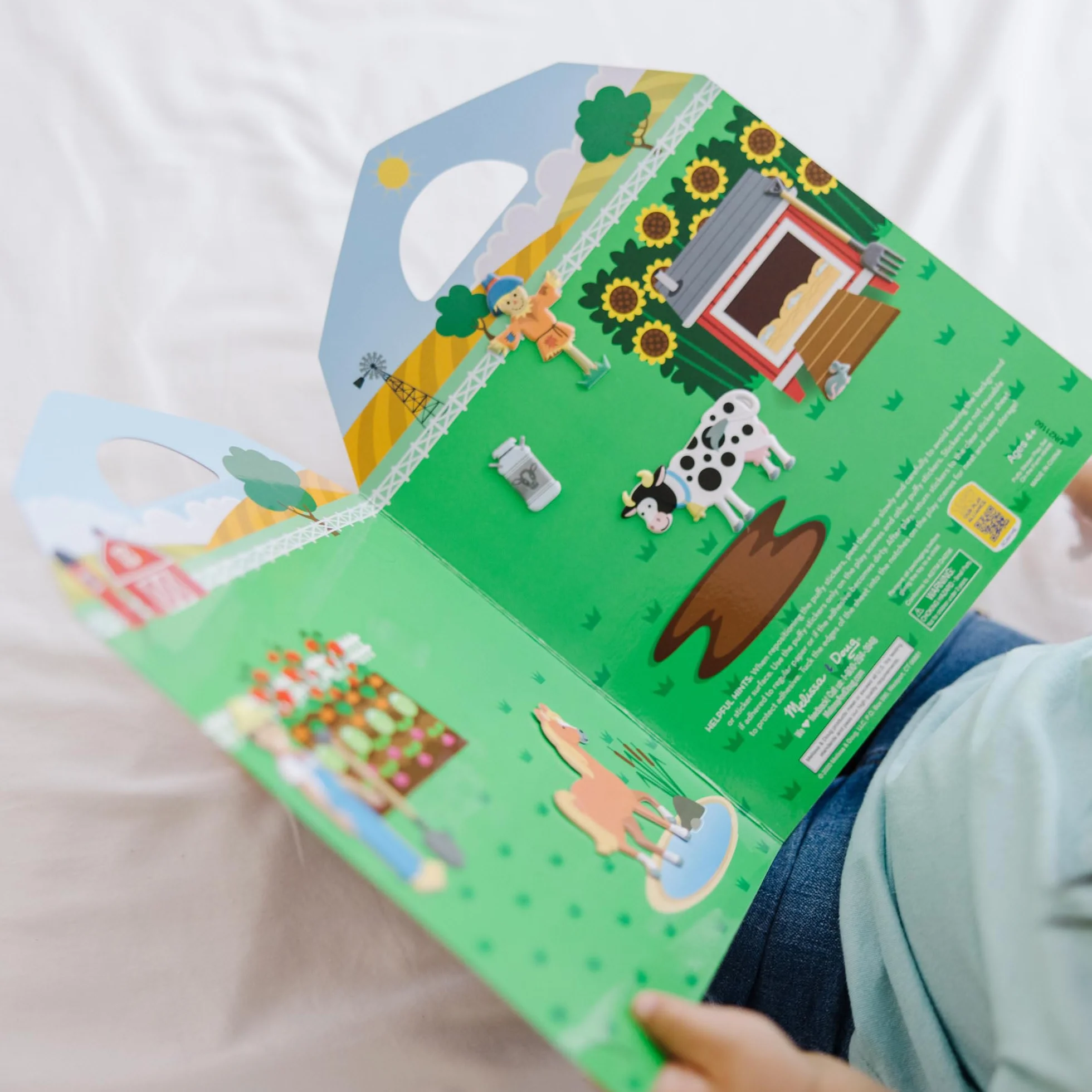 Melissa & Doug Blok z Naklejkami Wielokrotnego Użytku, Wielokolorowy, 1 Zestaw, 19408