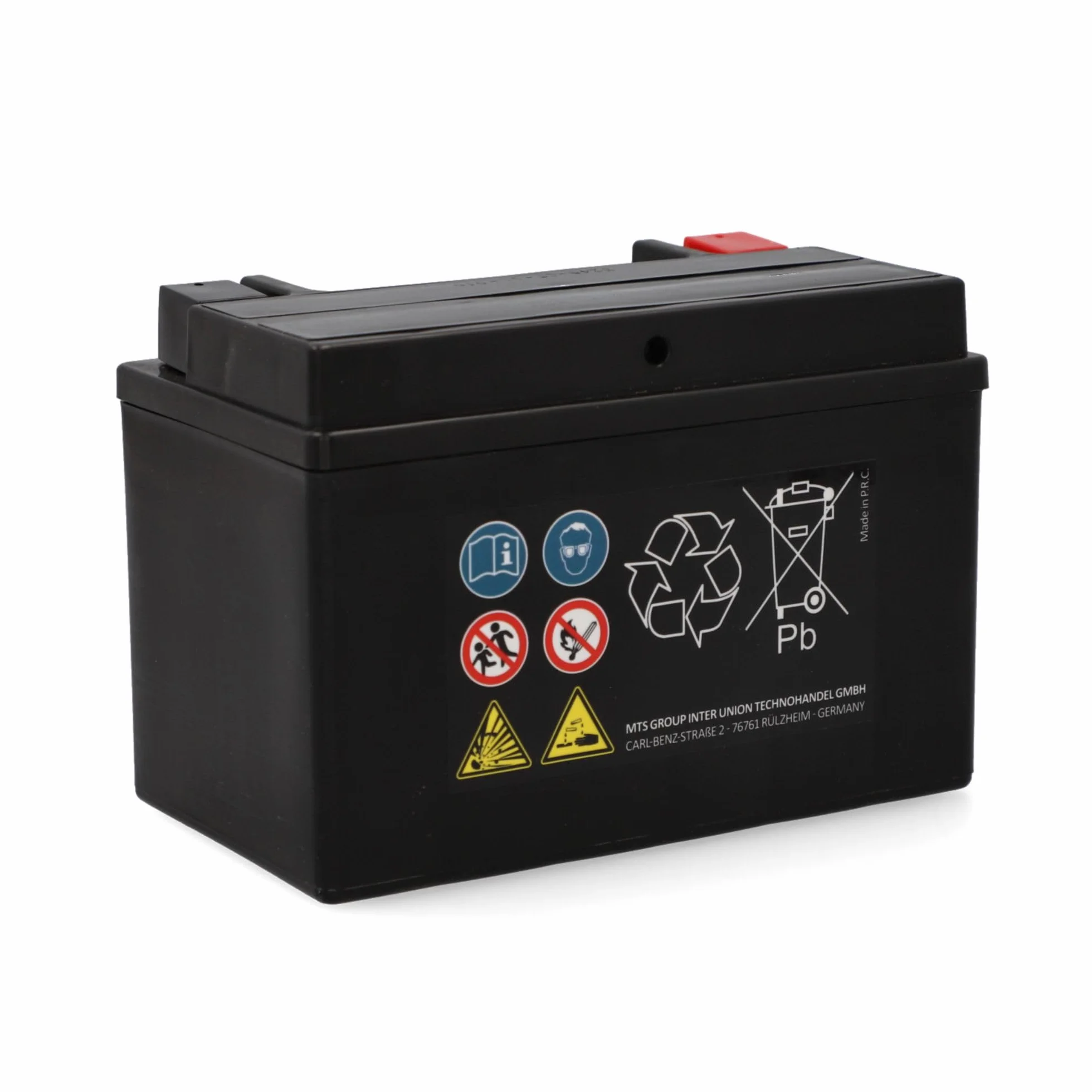 CARTEC Akumulator motocyklowy YTX9-BS, 8 Ah, 135 A, technologia żelowa, jakość OEM, odporny na cykl, możliwość przechowywania, nie wymaga konserwacji