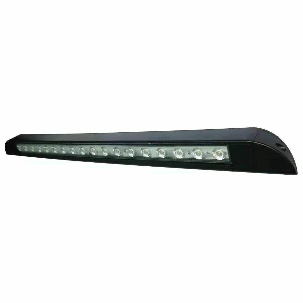 Lampa LED 12V Wodoodporna Zewnętrzna Do Kampera Przyczepy Czarna