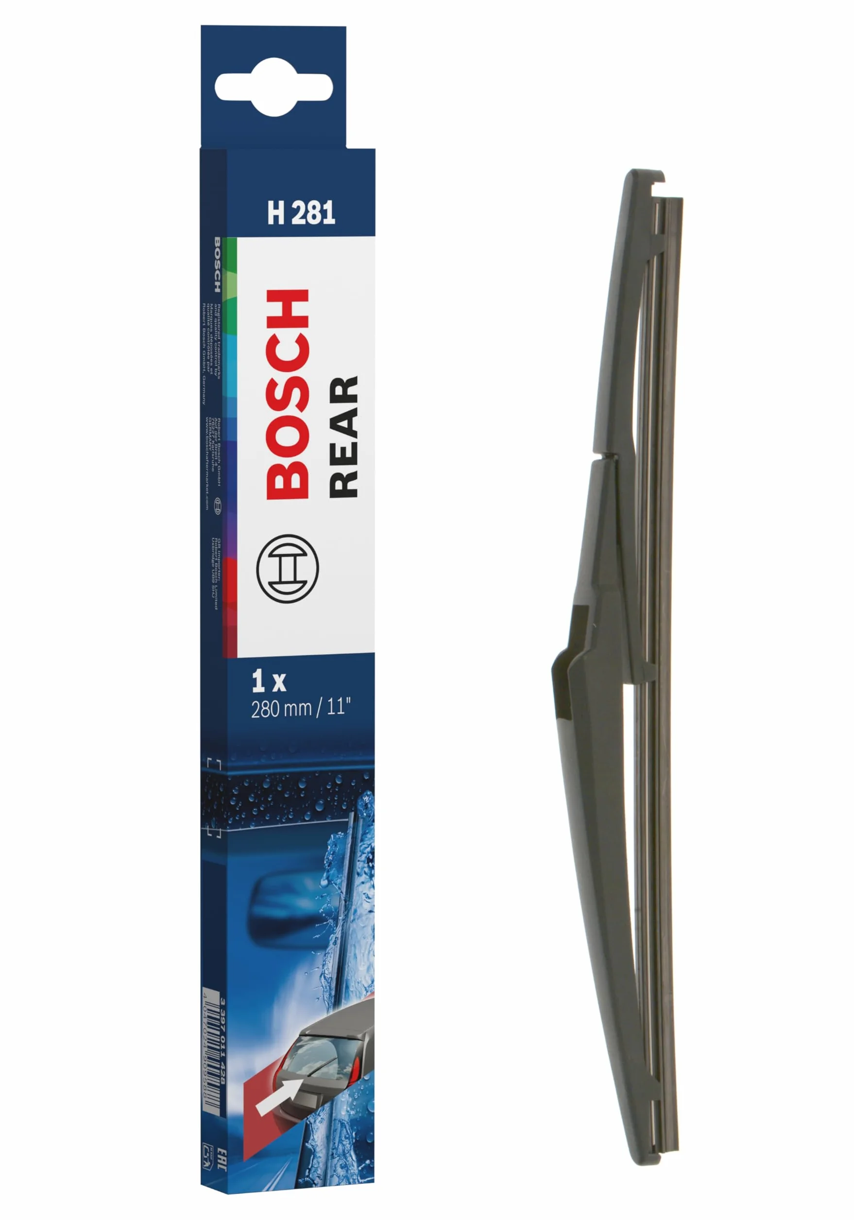 Bosch H281 Pióro Wycieraczki 280 mm Czarny
