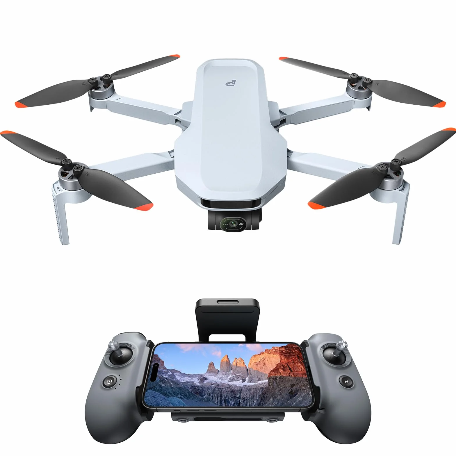 Potensic ATOM 2 GPS dron z kamerą, 4K HDR wideo, 8K zdjęcia, 10KM zasięg, < 249g, 3-osiowy gimbal, AI-śledzenie/AI-noc/AI-QuickShots/Pionowe ujęcia, C0, dron z kamerą dla dorosłych i początkujących