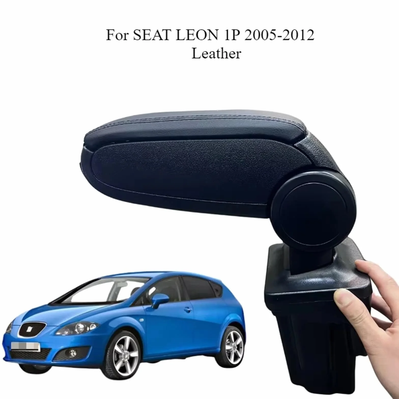 Konsola Środkowa Pasuje do SEAT-a Pasuje do LEON 1P 2005-2012 Pasuje do schowka w konsoli środkowej Akcesoria samochodowe