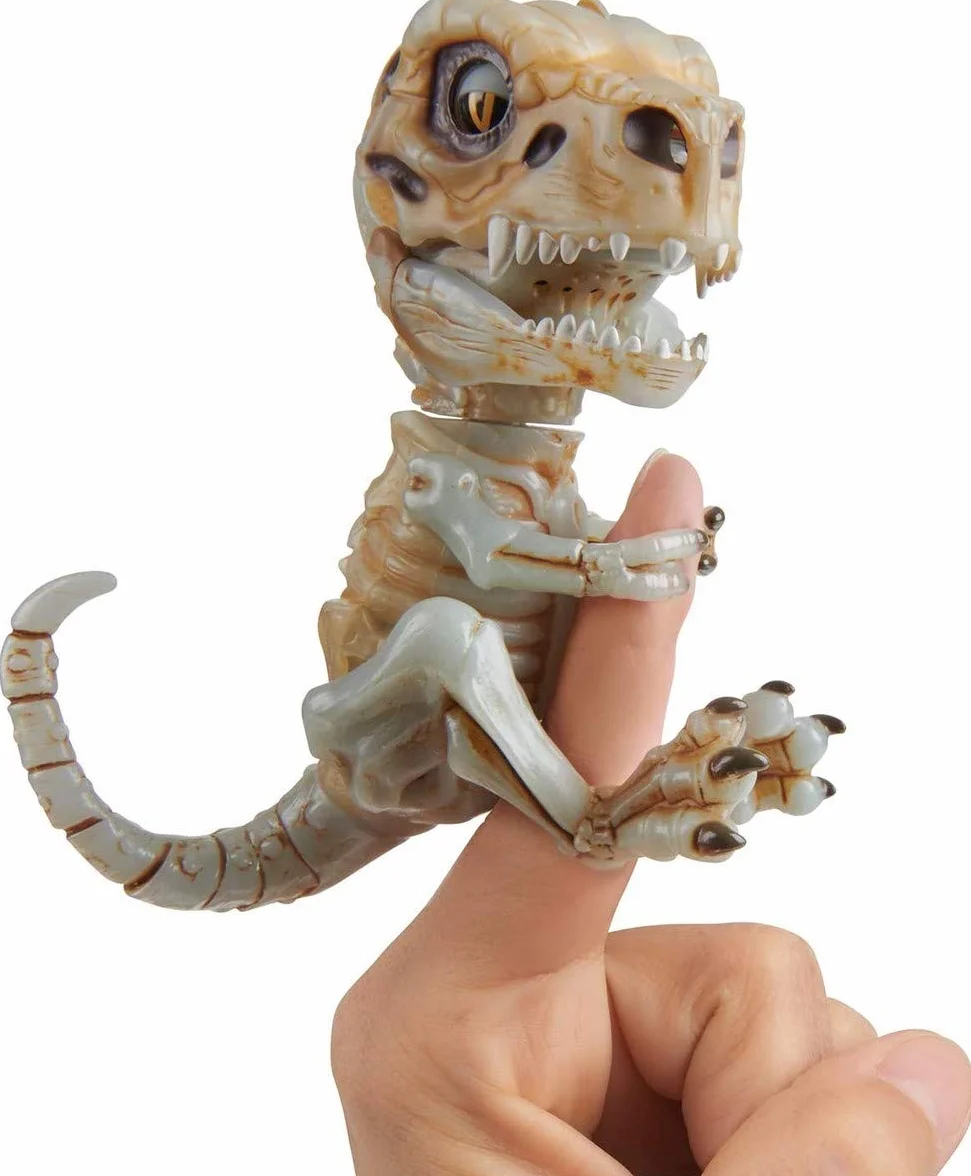 Untamed by Fingerlings 3981 Fingerlings Untamed Skeleton Dion T-Rex-Doom, wielokolorowy