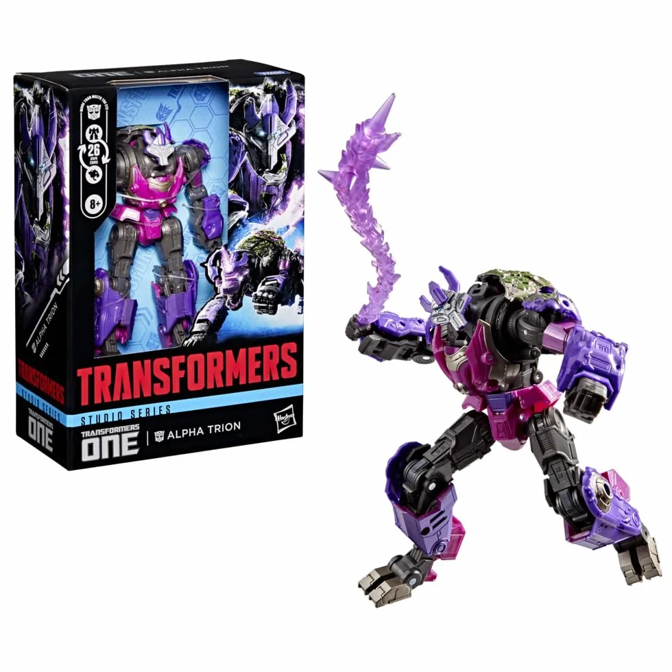 Alpha Trion z kolekcji Transformers Studio Series z filmu ""Transformers: Początek"", 16,5-centymetrowa przekształcająca się figurka klasy Voyager, zabawkowe roboty dla dzieci w wieku od 8 lat