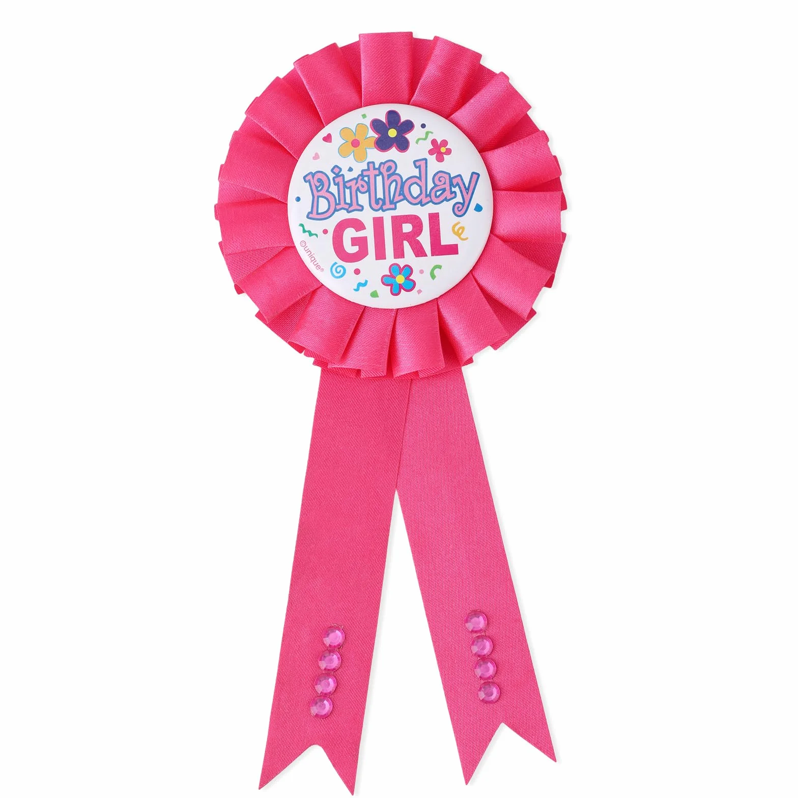 Birthday Girl Szpilka, Spinacz z Napisem Wszystkiego Najlepskiego Kolorowa Satynowa Wstążka Odznaka Imprezowa Dekoracja Odzieżowa dla Kobiet Akcesoria na Imprezę