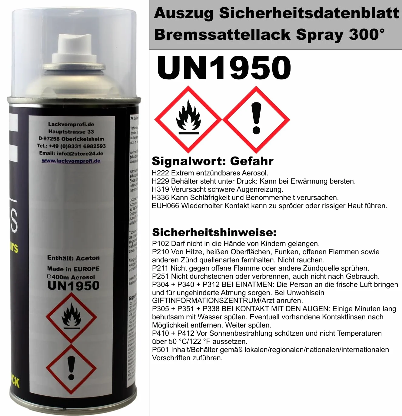 Alex Flittner Designs Lakier do zacisków hamulcowych czerwony odporny na wysokie temperatury 300° 400 ml spray