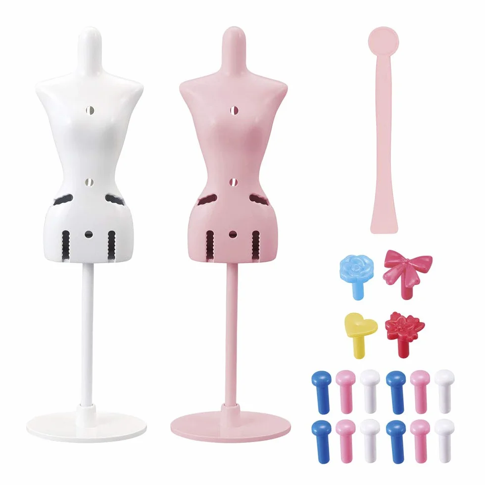 Bandai Harumika 40432 zestaw designerski Deluxe – motyw Cosmic Kawaii – zestaw do majsterkowania – stwórz własną modę bez igły i nici
