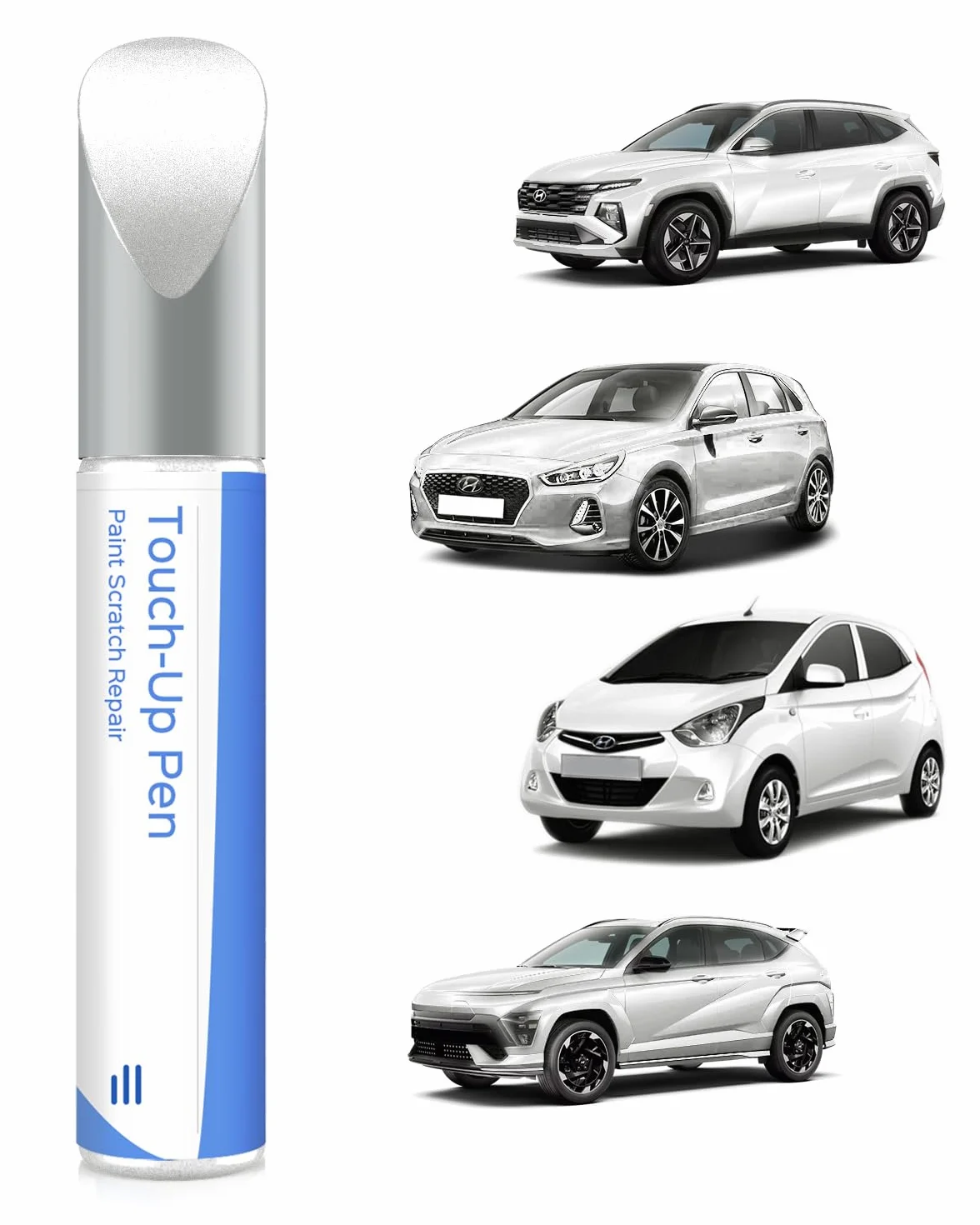 PYW/PSW Polar White Touch Up Paint do Hyundai Exact Match - naprawa zarysowań i wiórów