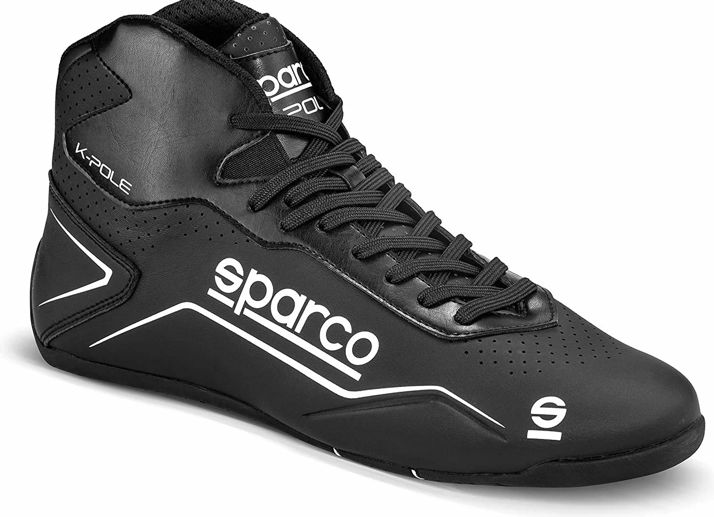 Sparco Buty do kart K-Pole 2020, rozmiar 45, czarne