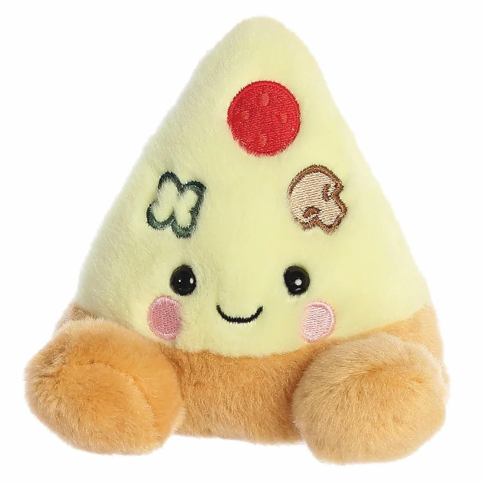 Aurora, 33688, Palm Pals Peppa Pizza, pluszowa zabawka, brązowa i żółta, 13 cm