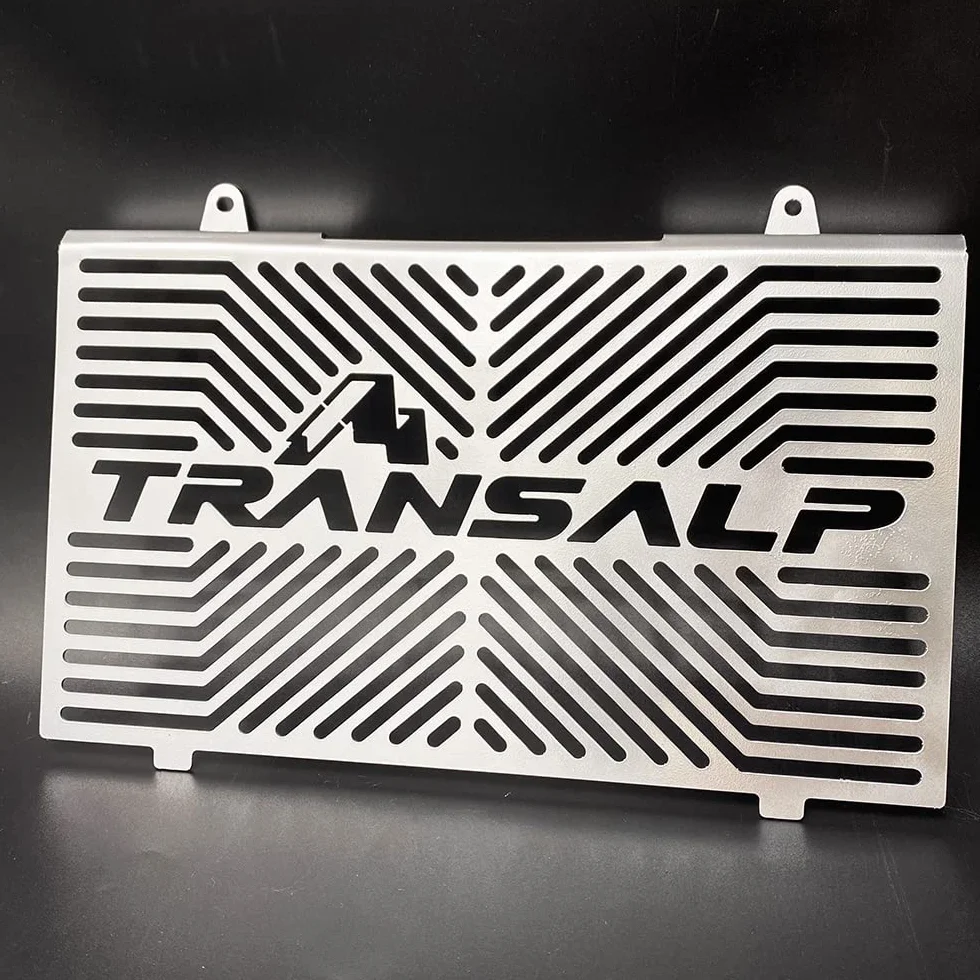 Osłona chłodnicy Honda TRANSALP XL750 2023, siatka ochronna srebrna