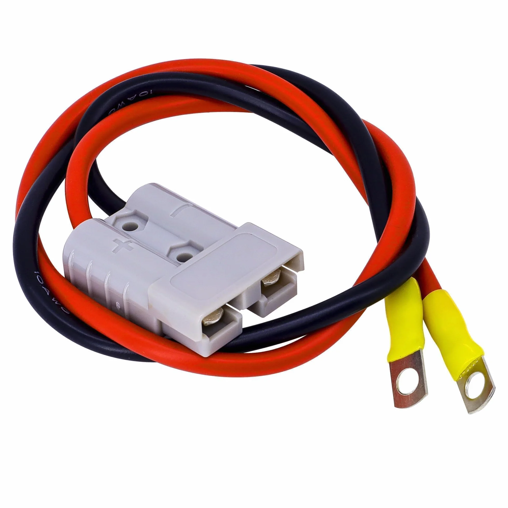 Anderson Złącze akumulatorowe 50 A 600 V O-Ring 10 AWG 50 cm do wózków widłowych