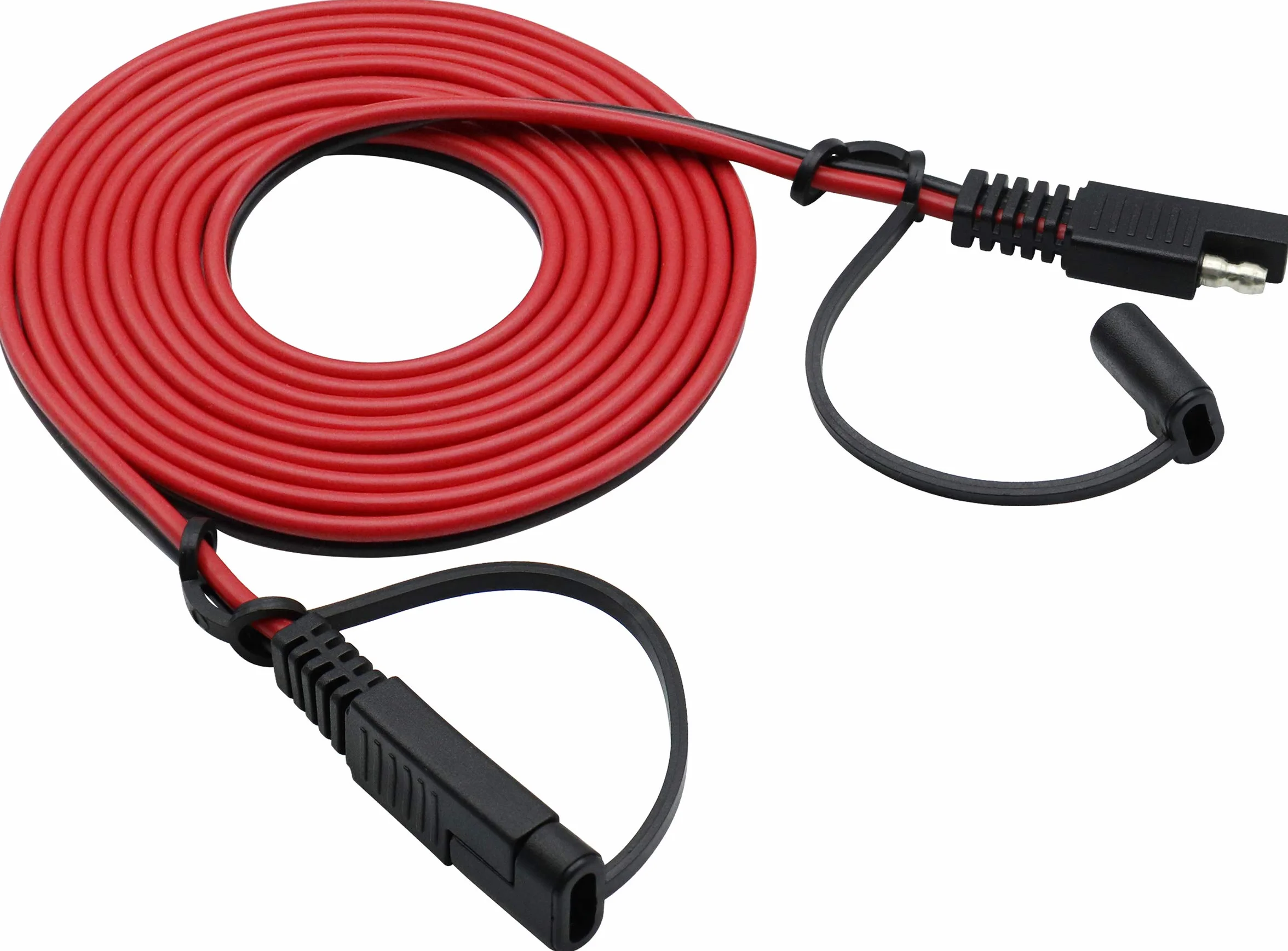 SAE do SAE 16 AWG Uprząż przewodowa DC Power Automotive Przedłużenie kabla szybkiego podłączenia 2,4 m