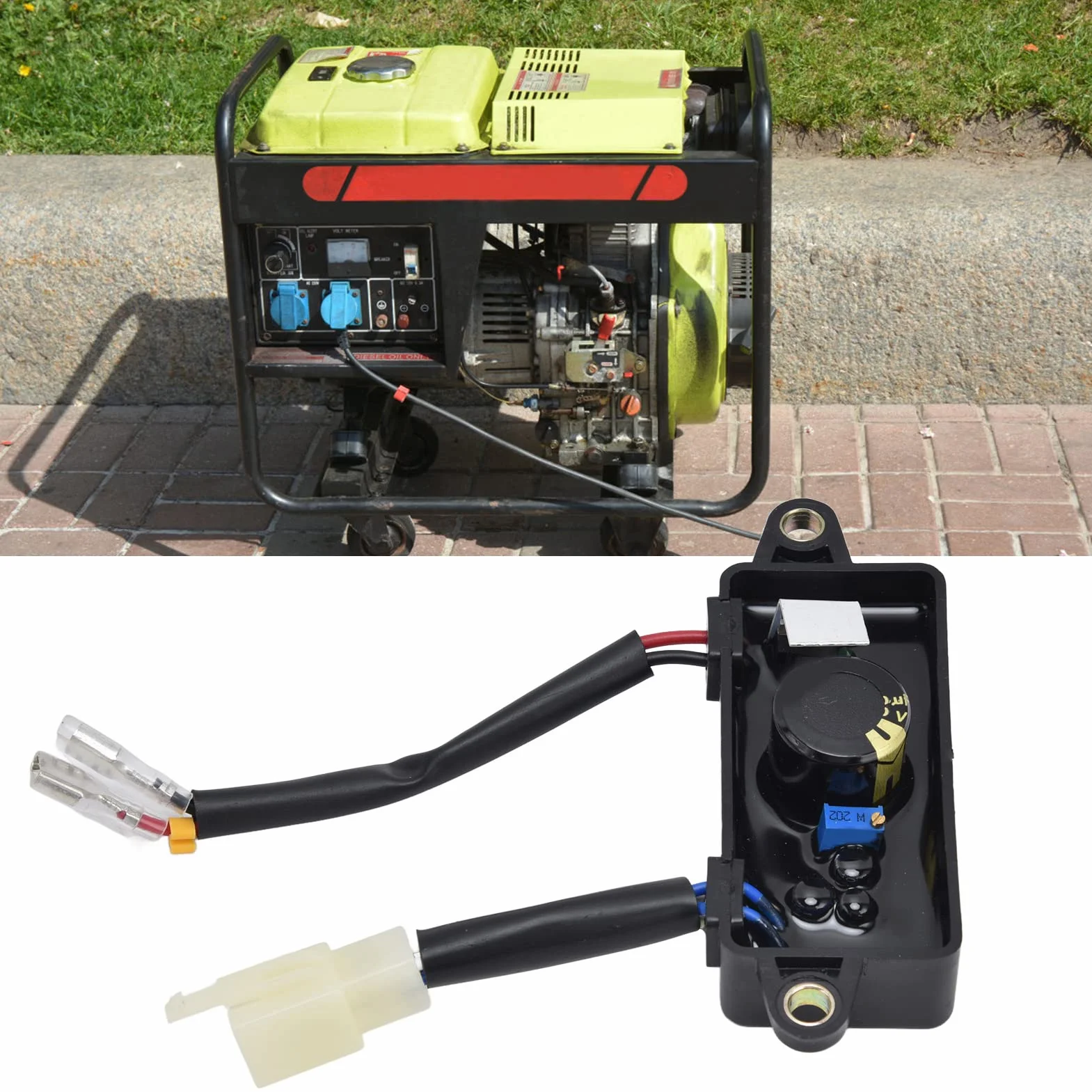 Automatyczny Regulator Napięcia AVR 2‑3kW do Pompy Wodnej 168F