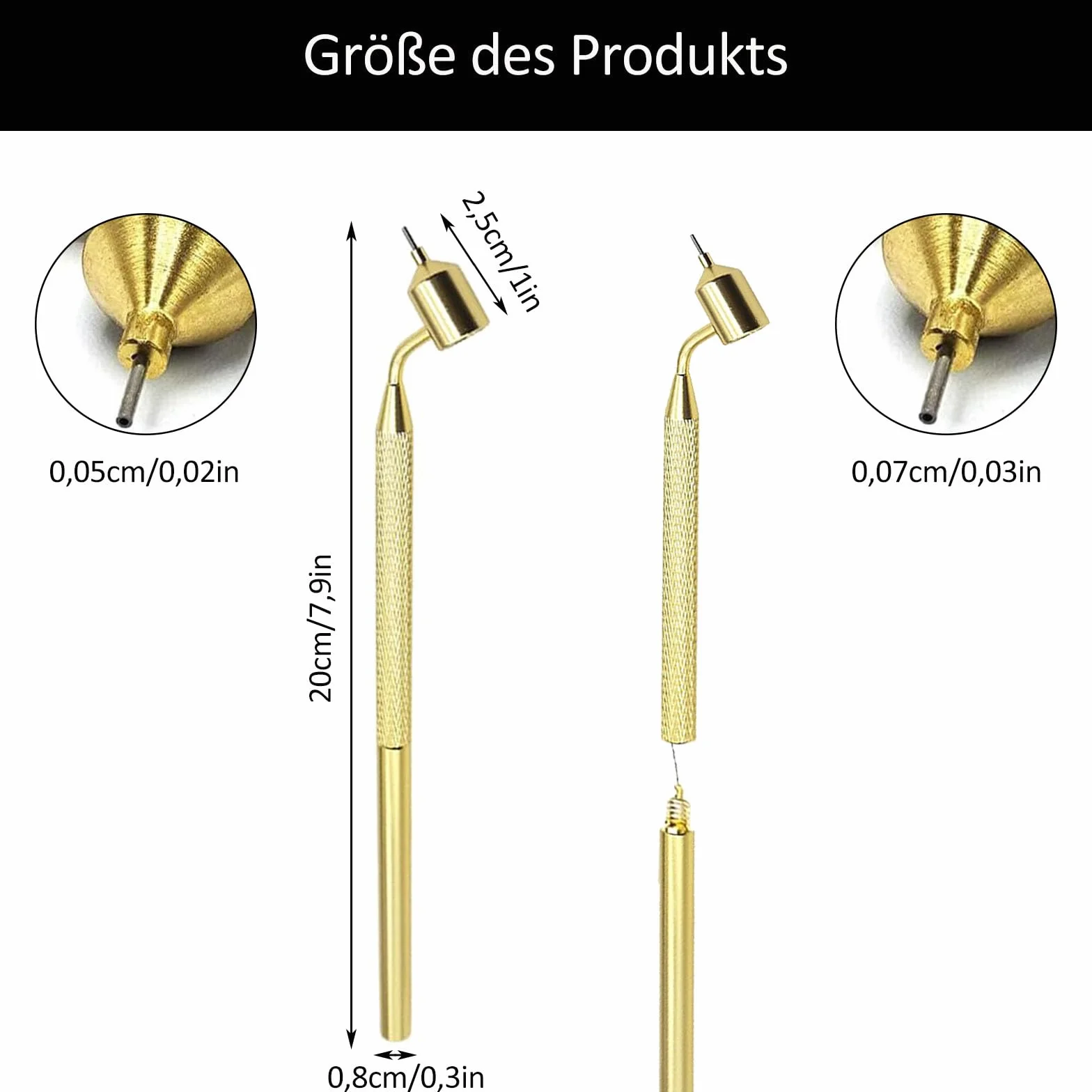 Detailing Fine Line Fluid Paint Pen 0,5 mm 0,7 mm zestaw naprawczy lakieru samochodowego