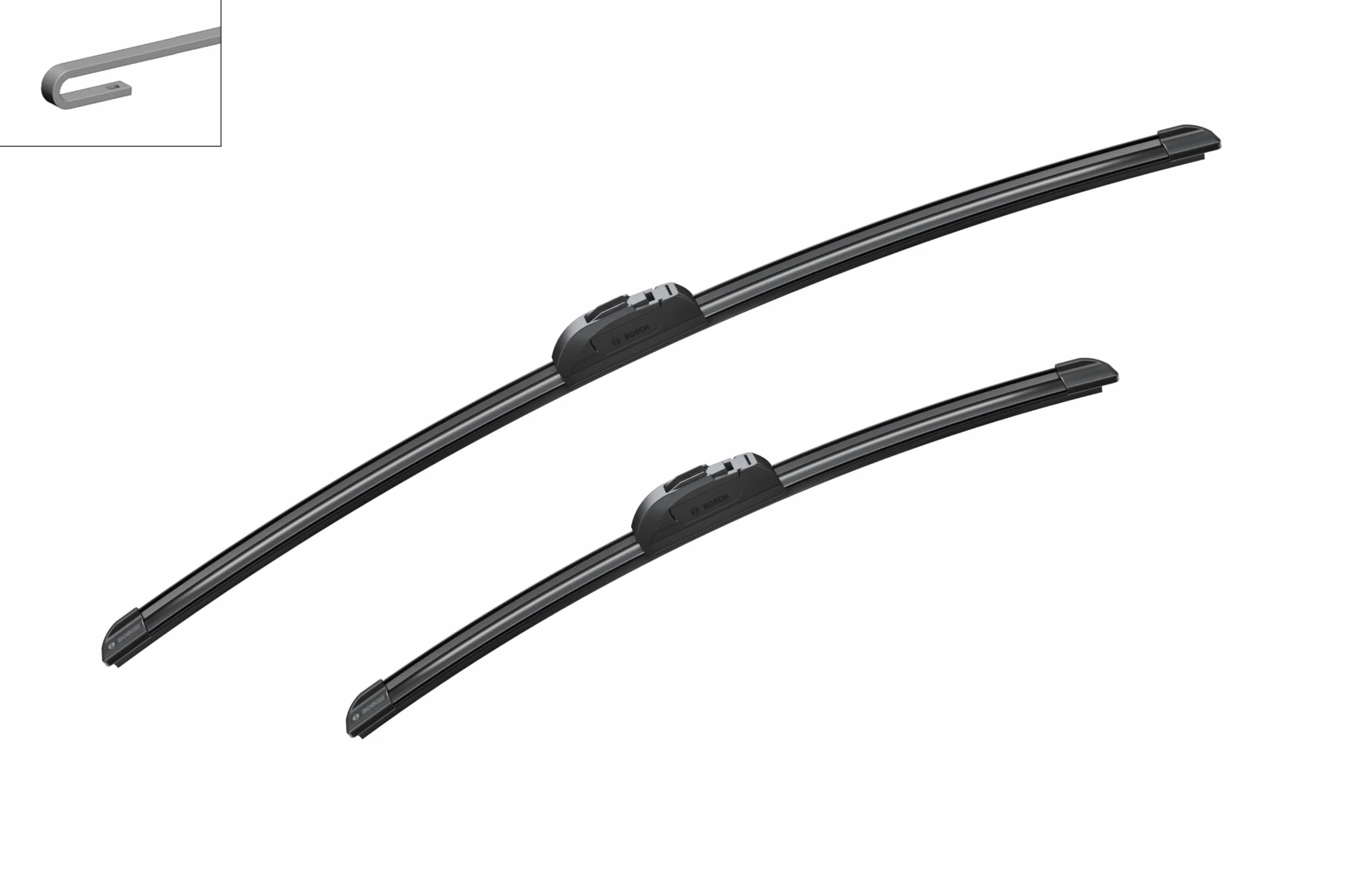 Bosch Pióro Wycieraczki 650 mm 450 mm Czarny