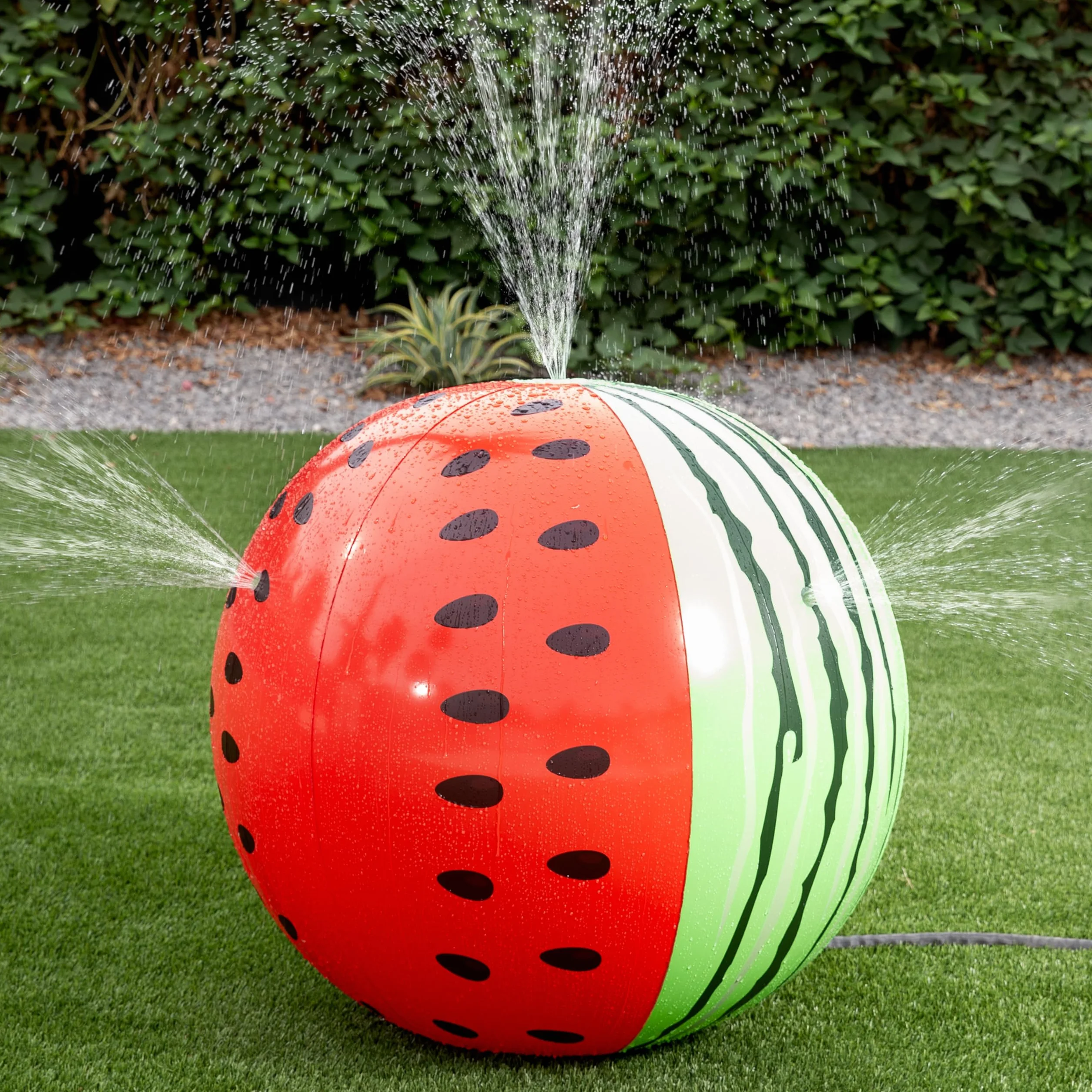 JOYIN Melon Mega Sprinkler Jumbo, 35,5-calowy zraszacz arbuzowy, nadmuchiwana zabawka dla małych dzieci