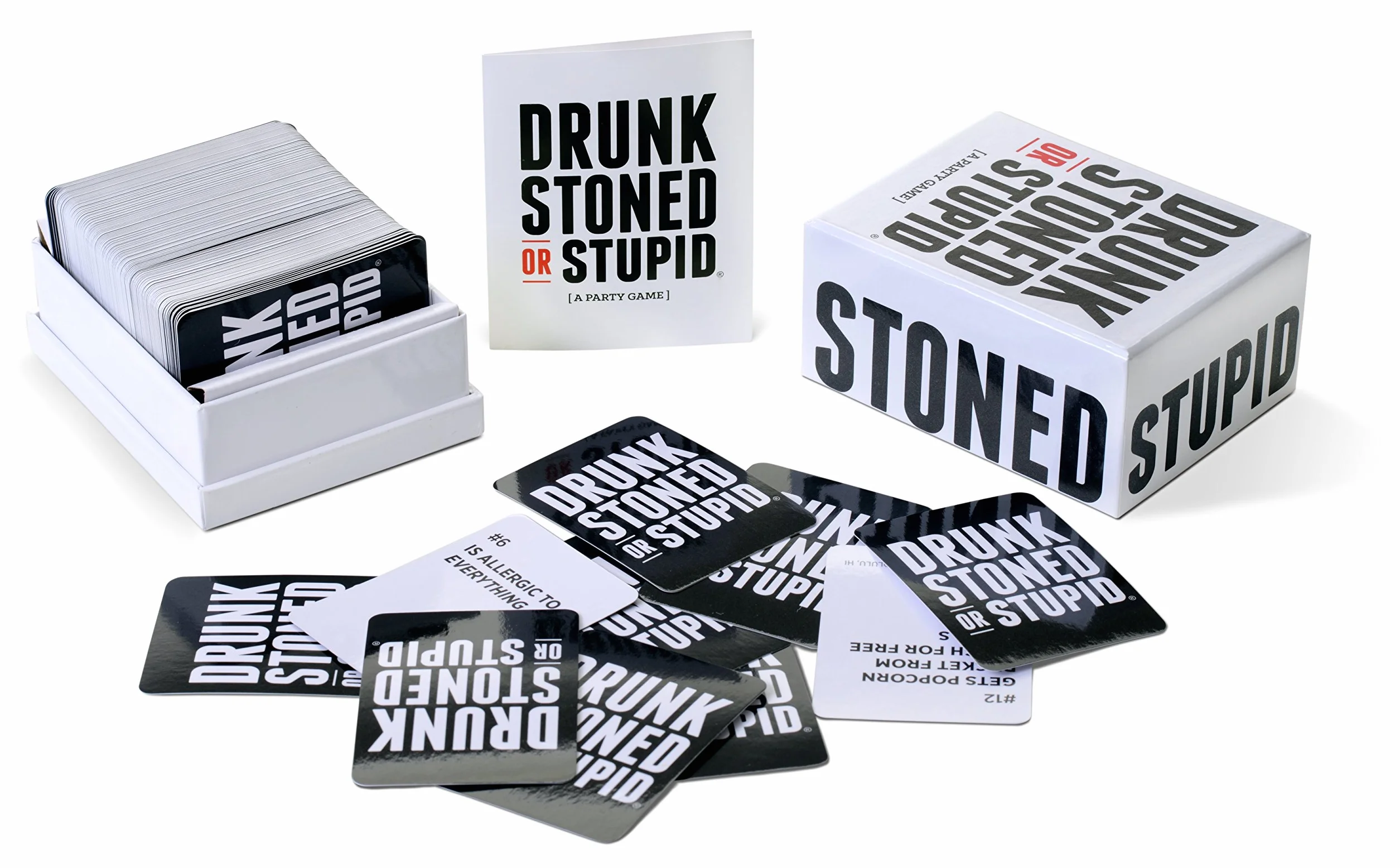 DSS Games | Drunk, Stoned or Stupid | Gra Karciana, Gra Imprezowa, Zabroniona dla Osób poniżej 18 Lat | Angielski