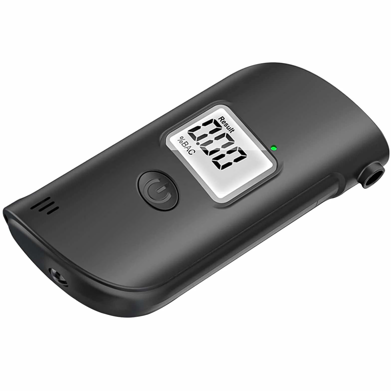 Alkomat, 15 ustników, alkomat z wyświetlaczem LCD, cyfrowy alkomat z oświetleniem LED, nadaje się do osobistych testów alkoholu w celu zapewnienia bezpieczeństwa