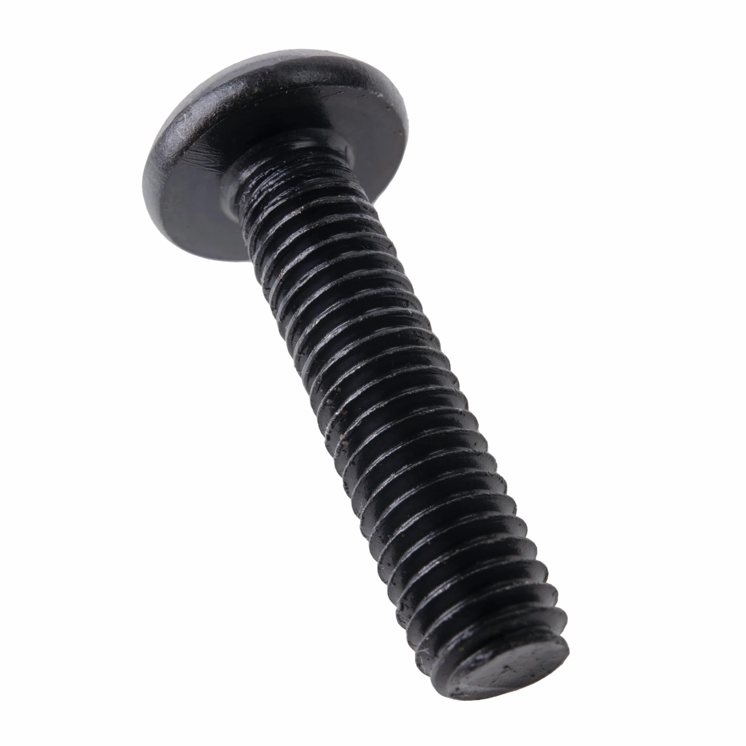 Śruba z łbem soczewkowym, 20 sztuk, M6 x 25 mm, Ø 12 mm, łeb z gniazdem sześciokątnym, w kolorze czarnym, metal odporny na narzędzia, śruby do owiewki motocykla, samochodu, skutera, śruby samochodowe z gwintem, zaciski