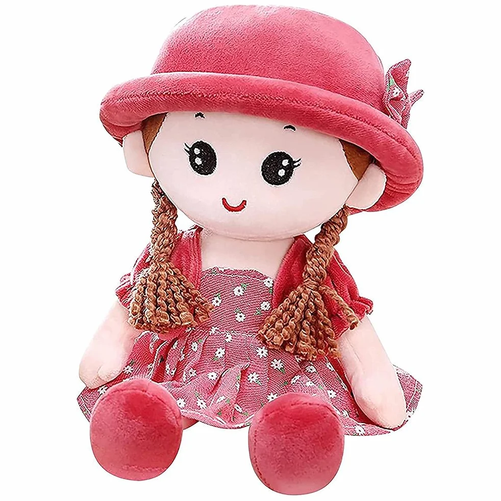 Dziewczyna Szmaciana Lalka Miękka Wypchana Pluszowa Lalka Zabawka Śliczna Księżniczka Ragdoll Zabawka Dekoracja Pokoju Kolor i Wypełnienie Sa Girl Rag Doll Wypchana Pluszowa Księżniczki
