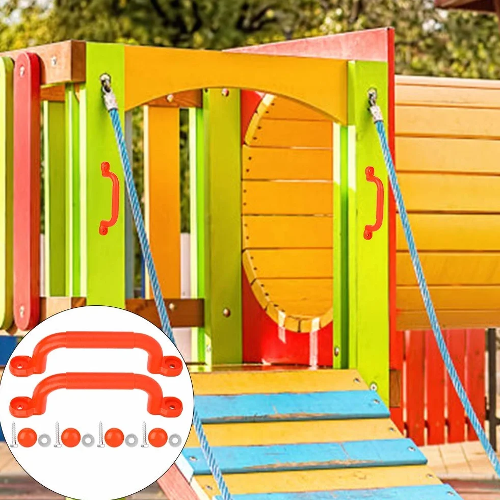Alomejor Game Grab Uchwyty dla dzieci Playhouse Security Antypoślizgowy Uchwyt Śruby do Drzewa Domu Wspinaczka Zabawka Huśtawka Akcesoria