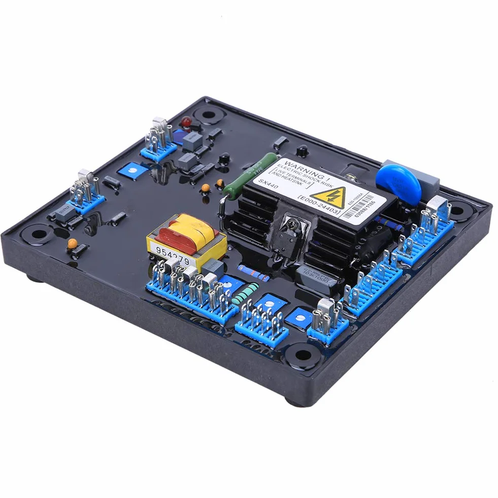 Regulator napięcia AVR SX440 automatyczny do generatorów bezszczotkowych moduł zasilający