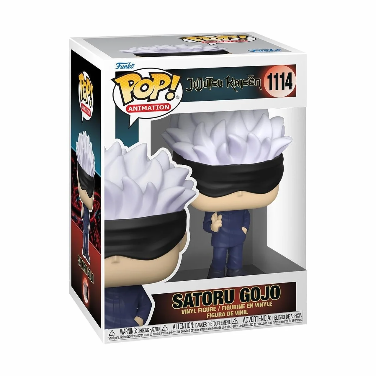 Funko POP! Animation: Jujutsu Kaisen - Satoru Gojo - Kolekcjonerska figurka winylowa - Pomysł na prezent - Oficjalny towar - Zabawki dla dzieci i dorosłych - Fani anime