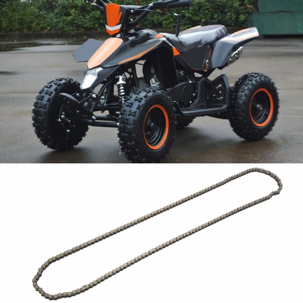 Łańcuch ze Stali Nierdzewnej 158 Ogniw do Motorynka Mini Quad ATV Skuter