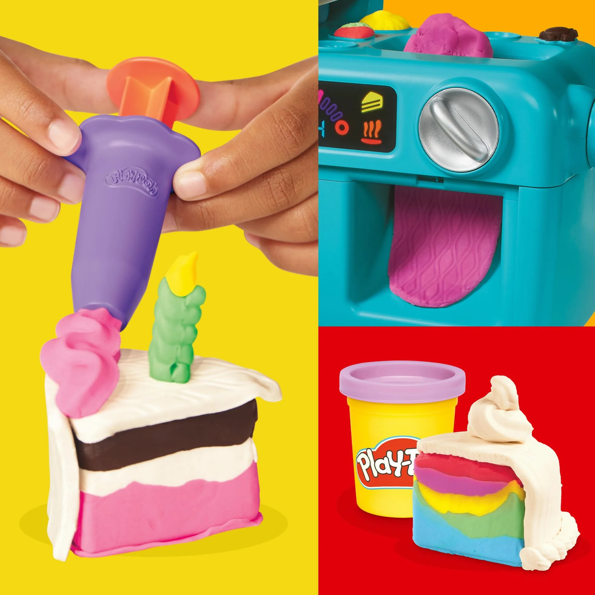 Zestaw do zabawy Play-Doh Super Slice Cake