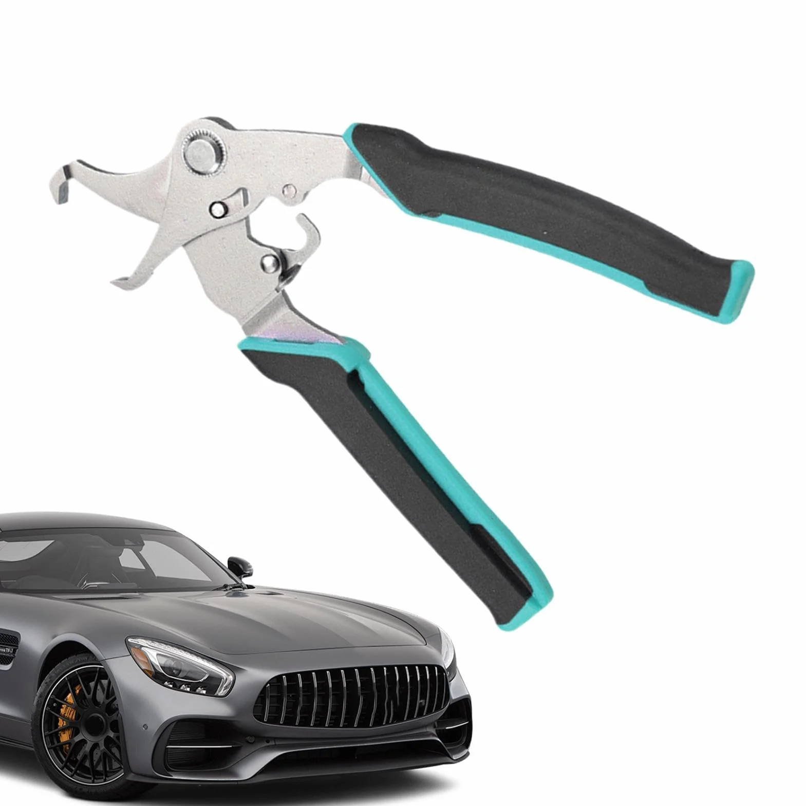 Car Clip Pliers Trim Removal Tool Panel Fastener Pliers Heavy Duty Clip Remover Auto Repair Tool