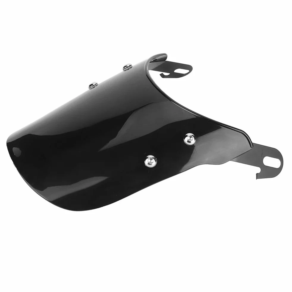 Aramox Przednia Szyba do Motocykli Owiewki ABS Czarne