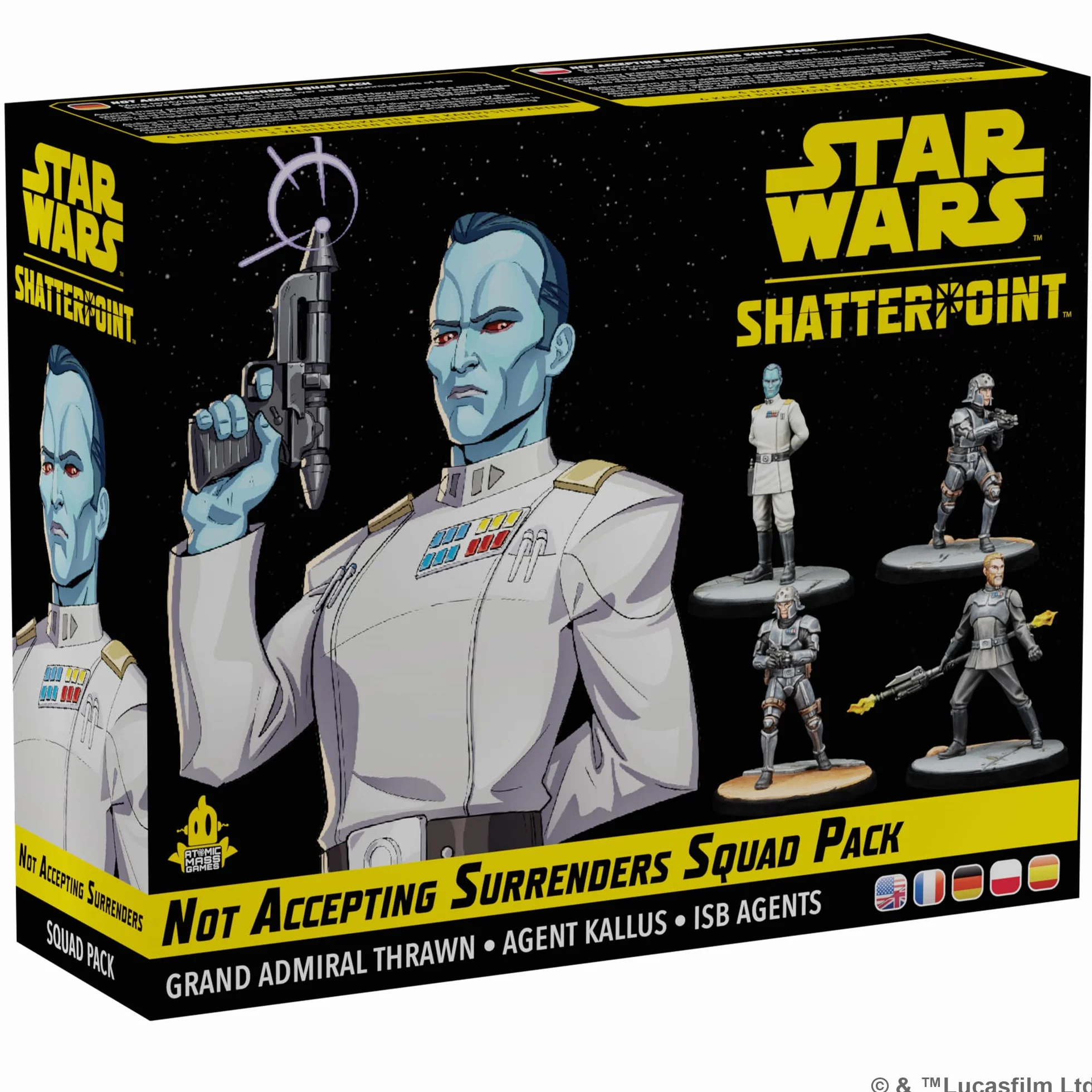 Gwiezdne wojny: Shatterpoint - Not Accepting Surrenders Squad (Spiel-Zubehör): Zum Spielen wird ein Grundspiel von Star Wars: Shatterpoint benötig
