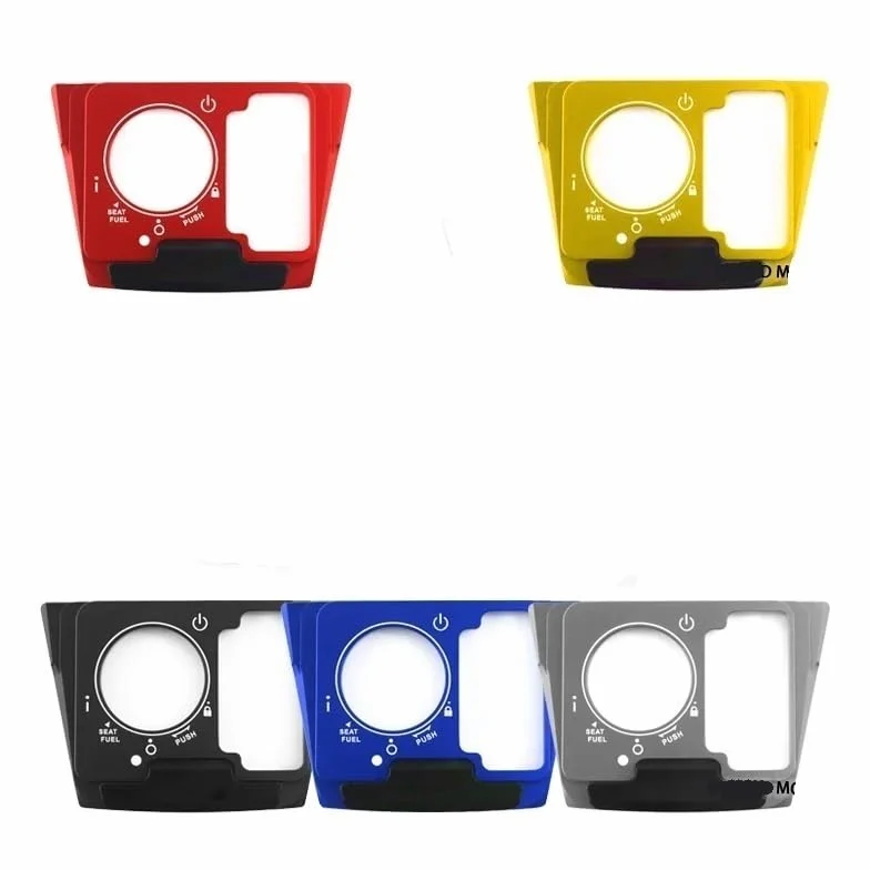 Osłona przełącznika zapłonu, osłona przycisku zamka elektrycznego drzwi do Hondy Forza 350 300 125 150 NSS 300 350(Black)