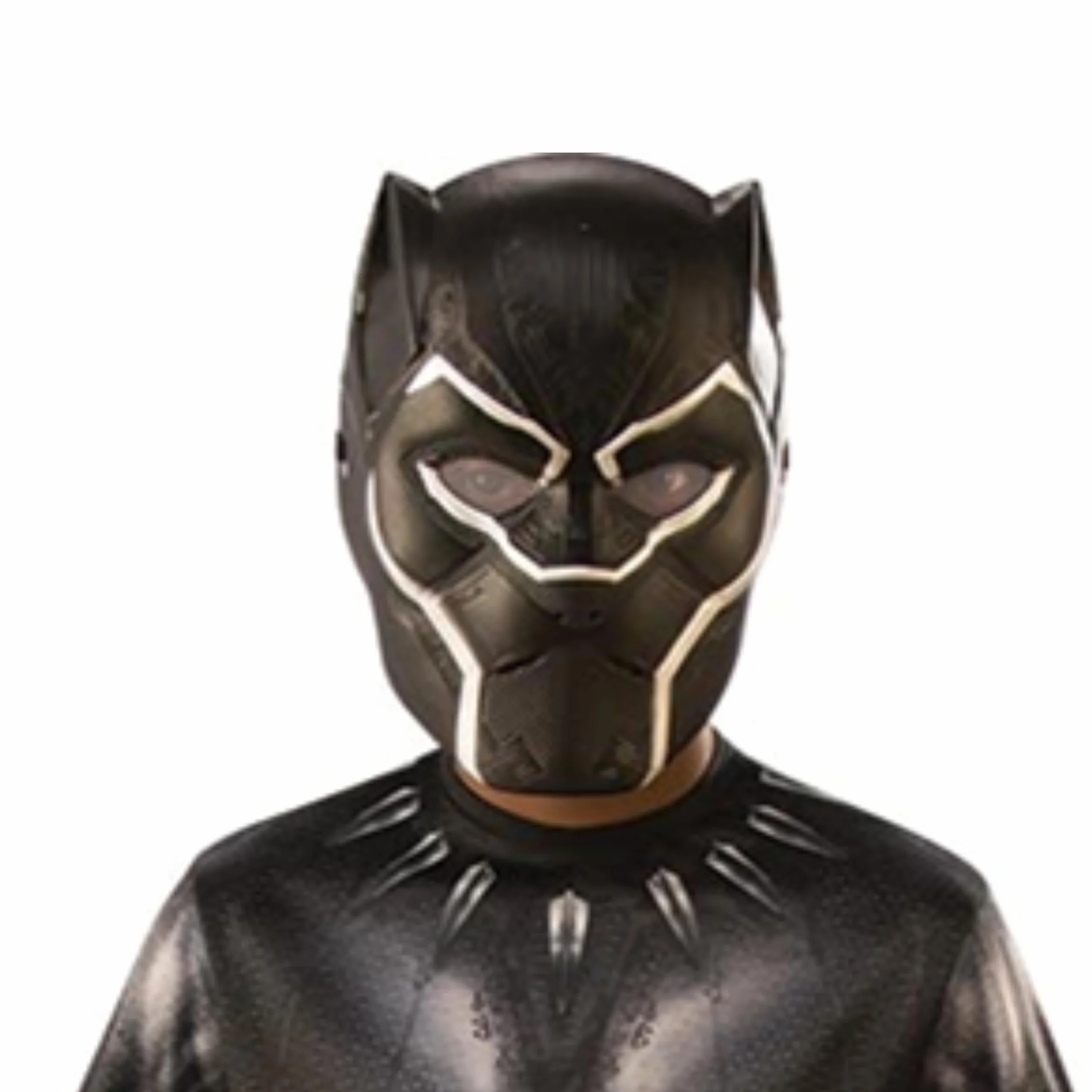 Rubies - Oficjalny Avengers - Czarna Pantera - Klasyczny kostium dla dzieci Czarna Pantera - Rozmiar 5-6 lat - Dziecięcy kostium superbohatera Marvela z kombinezonem i maską, idealny na Halloween,